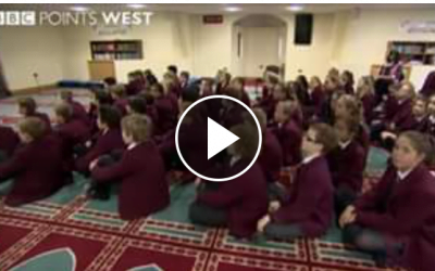 BBC coverage of Mosque Visit